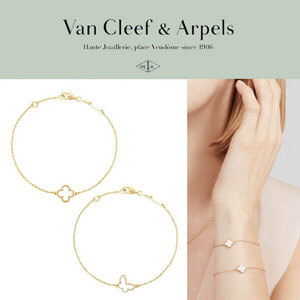 ヴァンクリーフ＆アーペル ブレスレット 偽物★Van Cleef & Arpels★Sweet Alhambra★YG×MOP VCARF68800