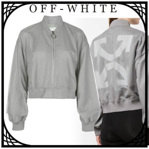 オフホワイト 偽物 ジャケット Off-White MA-1 日本未入荷 プリント ボンバージャケット OWEA200R20H220940606