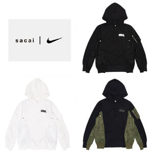 nike sacai 偽物 e Lab U Nrg Rh Hoodieサカイ ナイキ コラボ パーカー 偽物 注目コラボ Sacai x Nike