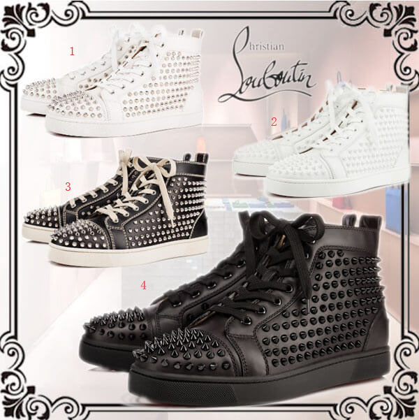 20SS*新作クリスチャンルブタン スニーカー 偽物*Christian Louboutin  Spikes*スニーカー 4色