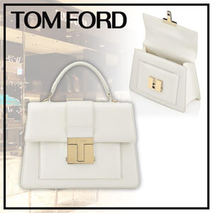 トムフォード バッグ コピー 20SS新作★TOM FORD★グレインレザー 001 ミディアム ハンドル L1289T-LGO009