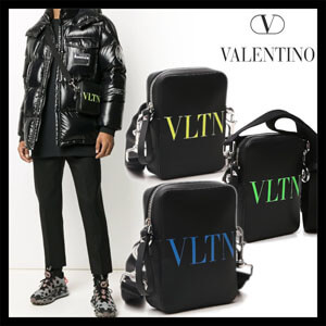 ヴァレンティノ ショルダーバッグ 偽物 ヴァレンティノ ∞ VLTN ロゴ レザー ミニショルダーバッグ UY2B0943FQK