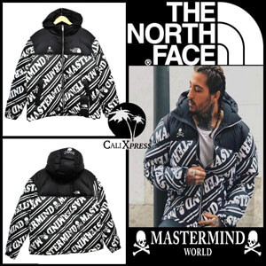 ノースフェイス ダウンジャケット 偽物入手困難★【THE NORTH FACE x MASTERMIND WORLD】NUPTSE JACKET