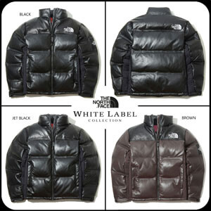 ノースフェイス ダウンジャケット 偽物[THE NORTH FACE] ★19AW NEW★LEATHER NUPTSE DOWN JACKET ★NJ1DK55K