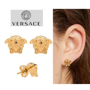  ヴェルサーチ ピアス 偽物 人気急上昇【VERSACE】メドゥーサ・ゴールド♪