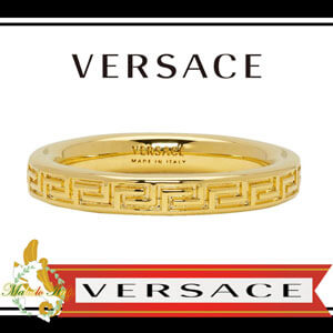  ヴェルサーチ リング コピー♪ペアリングにも♪★VERSACE★グリークリング