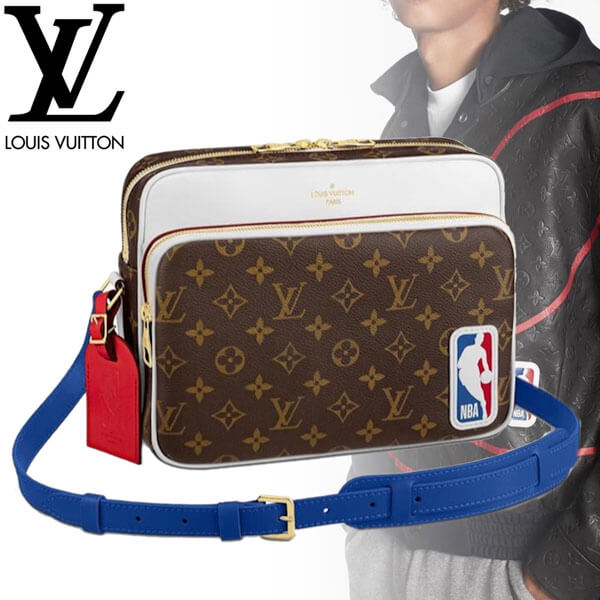 ルイヴィトン NBA 偽物☆LV x NBA メッセンジャー コピー コレクション M45584