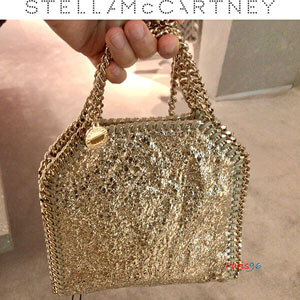 ​ステラ マッカートニー 偽物 ファラベラ ミニ 偽物 バッグ[Stella McCartney]タイニートート Gold超レア!!