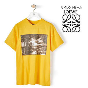 ロエベ コピー Tシャツ ロエベ☆フロントフォトプリント半袖Tシャツ