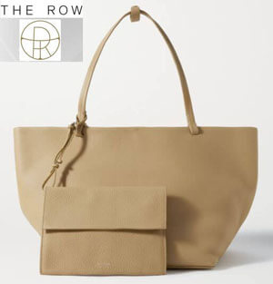 THE ROW バッグ コピー Park 3 medium textured-leather tote