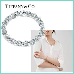 ティファニー ブレスレット コピー Tiffany&Co ラウンド リンク ブレスレット