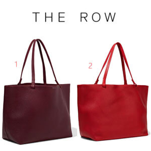 THE ROW バッグ コピー ☆Park tote レザートートバッグ