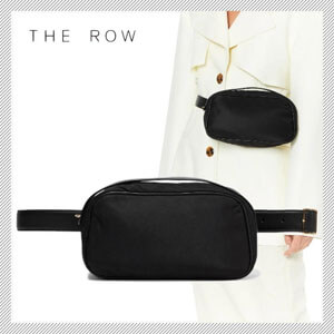 【THE ROW バッグ コピー】Fannypack レザートリム ベルトバッグ ベルトバッグ