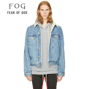 フィアオブゴッド 偽物 5th Fear of God インディゴ セルビッジ デニム 裏 Gジャン FOG