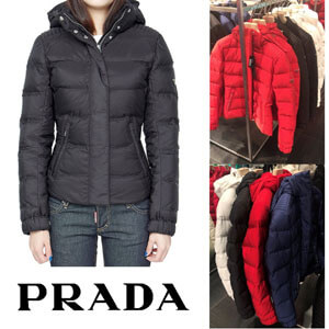 プラダ ダウン コピー PRADA★セール！大人気!フード付きショートダウンジャケット♪ 29X544