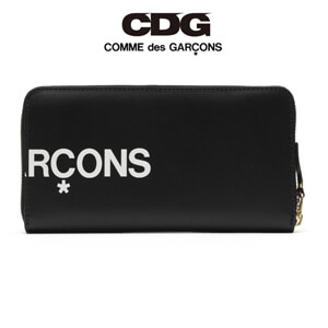 コムデギャルソン 財布 偽物 COMME des GARCONS Wallet Huge Logo コムデギャルソン 長財布