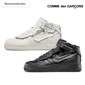 新作 コムデギャルソン×ナイキ スニーカー コピー Comme des Garcons CDG X ナイキ Air Force 1 Mid「エア フォース 1」​