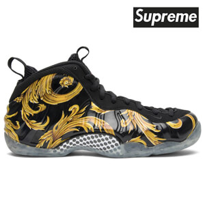 フォームポジット シュプリーム 偽物 スニーカー x Air Foamposite One SP  BLACK  SS 14 2021