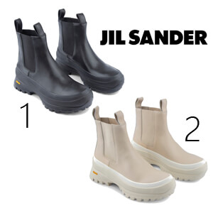 *Jil Sander*ジルサンダー 革靴 コピー チェルシー アンクルブーツ 2色 国内発送