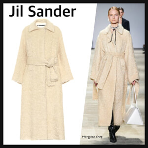 ジルサンダー コート コピー★JIL SANDER★モヘアロングコート