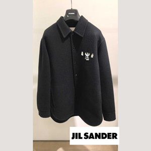 ジルサンダー コート コピー◆JIL SANDER◆ブラック ショートジャケット