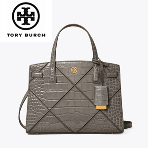 トリーバーチ バッグ 偽物 Tory Burch エンボス ウォーカー スモール サッチェル