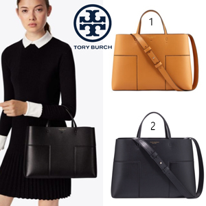 Toryburch(トリーバーチ バッグ コピー)Block T Tripleトートバッグ