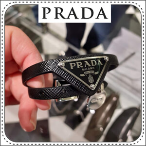 VIPセール プラダ ブレスレット コピー☆PRADA【国内未入荷】2WAYブレスレット/サフィアーノ