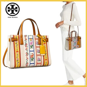 【Tory Burch】トリーバーチ バッグ コピー WALKER WEBBING SMALL SATCHEL♪2WAYバッグ♪