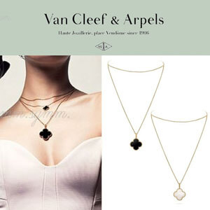 アルハンブラ ネックレス コピー Van Cleef  Arpels ヴァンクリーフ＆アーペル コピー★マジックアルハンブラ★ロングネックレス♪