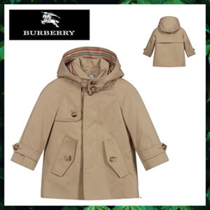 burberry バーバリー キッズ 14a コピー ストライプ トレンチ コート