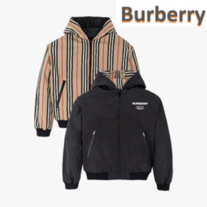 【Burberry】バーバリー 偽物 ダウン キッズ リバーシブル ジャケット 大人もOK