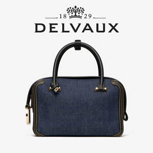 デルヴォー バッグ コピー 限定★Delvaux (デルボー) ★ COOL BOX MM バッグ デニム Denim