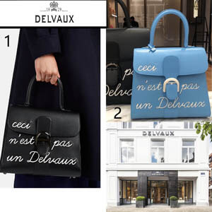 デルヴォー マグリット コピー◆delvaux◆定番のBrillant*Ceci n’est pas un Delvaux