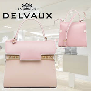 デルボー バッグ コピー DELVAUX★テンペテ PM カマイウ★2way★ローズ