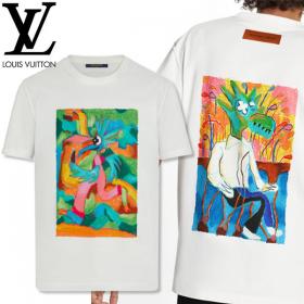 ルイヴィトン 偽物 LV メンTシャツ 1A8P0W