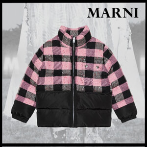 MARNI/マルニ 子ども服 コピー ツイードパフジャケット 大人もＯＫ 送料関税込