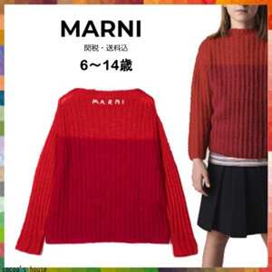 【大人もOK♪】*MARNI /マルニ 偽物 ベビー服* ニットセーター 6〜14歳