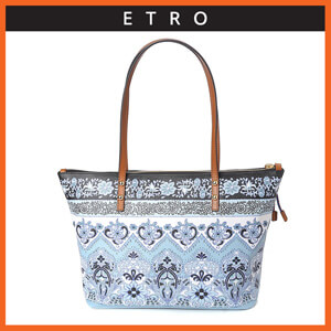 ETRO☆エトロ ペイズリーショッパーバッグ 偽物 PAISLEY SHOPPER☆