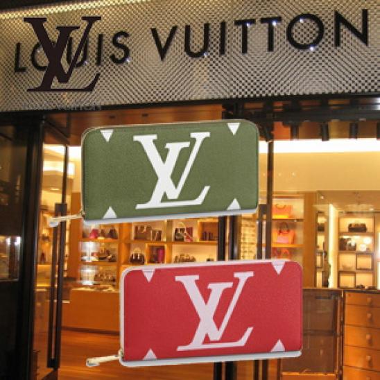 入手困難★LV ルイヴィトンスーパーコピー ラージモノグラム ジッピーウォレット M67549 カーキ