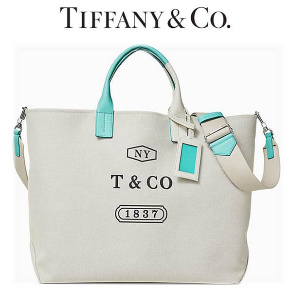 2021AW ティファニー トートバッグ 偽物【Tiffany】カラーブロック ウィークエンド