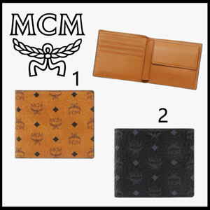 【MCM】エムシーエム 財布 偽物◇大人気◇ヴィセトス オリジナル 二つ折りウォレット MXSAAVI01BK001