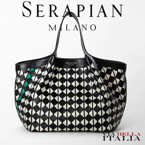 セラピアン バッグ コピー【SERAPIAN MILANO】MOSAICO シークレットミニ SMOSMWLL6845M19ABA6