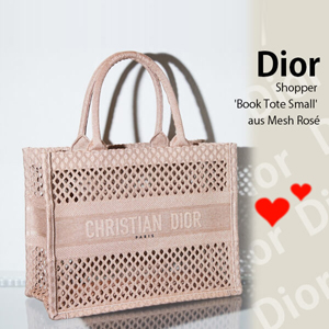 ディオール トートバッグ 偽物 21SS Shopper Book Tote Small aus Mesh レディースファッション