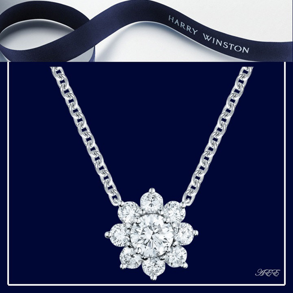 ハリーウィンストン コピー ネックレス Harry Winston [サンフラワー・スモールペンダント]