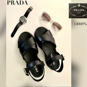 ☆PRADA★プラダ サンダル コピー トキメキサンダル1X537L_1ODQ_F0967_NERO