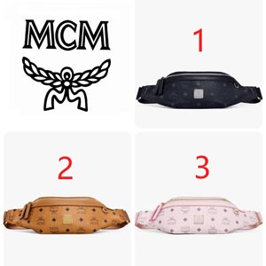 MCM 偽物 ベルトバッグ エムシーエム ウェストバッグ 3色展開 定番アイテム MMZAAFI04BK001 完売人気☆上品