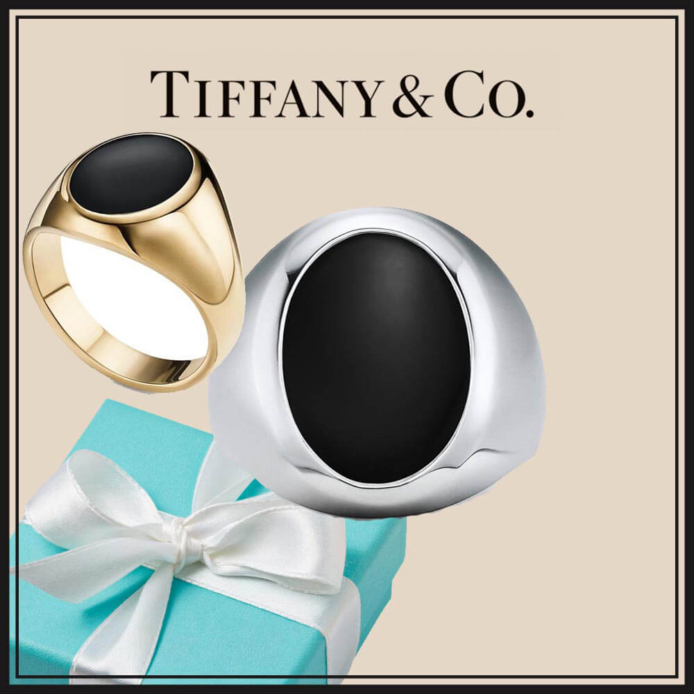 ティファニー 指輪 コピー NEW Tifanny -Signet Ring Gold シグネットリング