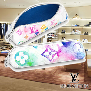 ルイヴィトン ペンケース コピー 水彩 LV ウォーターカラー WATERCOLOR GI0591