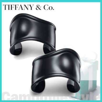 ティファニー カフ コピー【Tiffany】エルサペレッティ ボーンカフ Black 幅 43mm